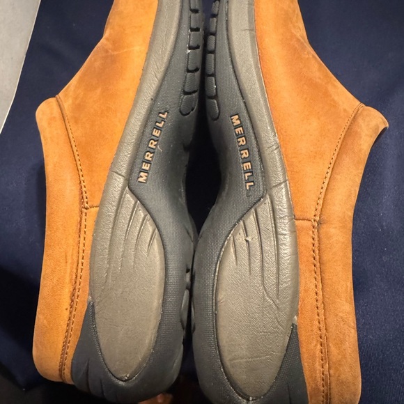 Women’s Merrill Brown Leather Slip On’s Style “Dune” Size 8.5 - Picture 14 of 16